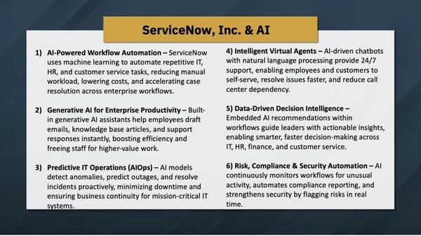ServiceNow - AI